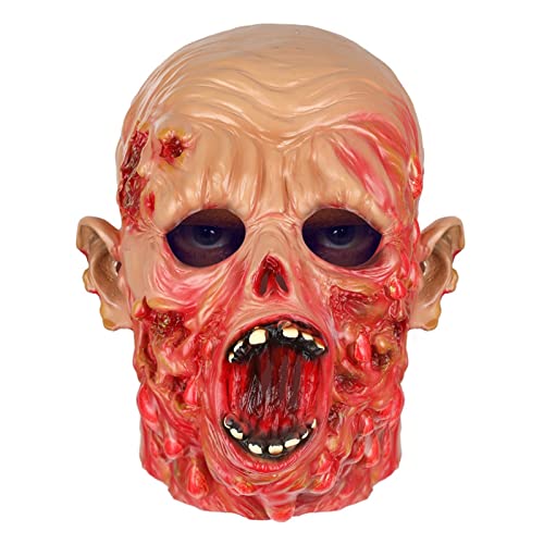 NARBOR Masque d'Halloween en latex pour masque de coiffe Accessoires de décoration (taille : 003) Cover