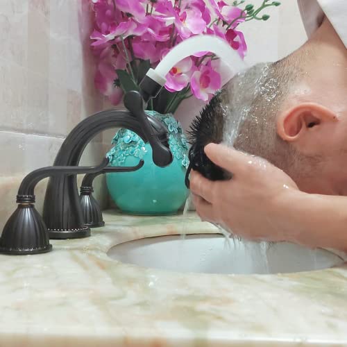 Rolya Universal 1080° Rotating Faucet Extender With Cupc Certification Aerator Swivel Splash Filter Tap Swivel Kitchen Sink Attachment With 2 Water Outlet Modes Matte Black #TOP1