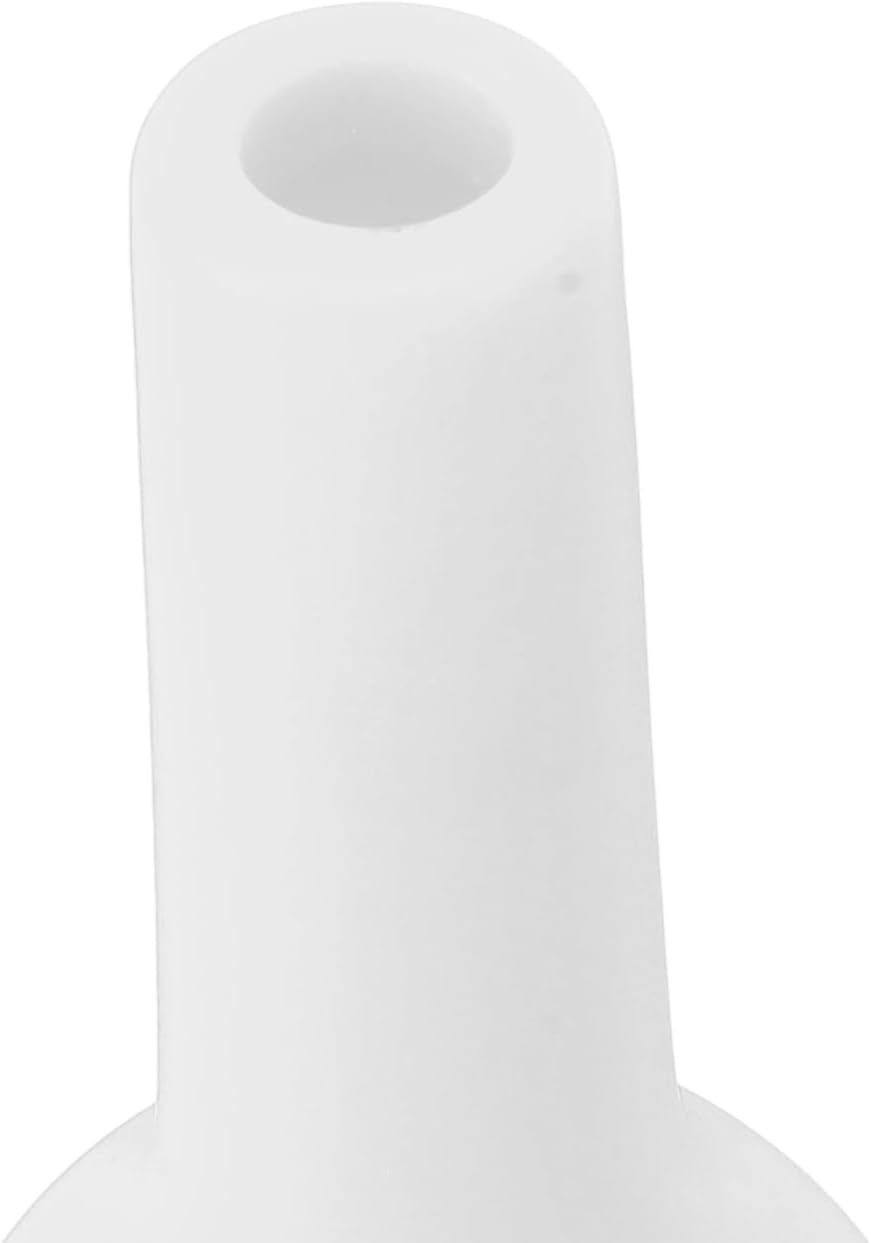 gernie Bartender Practice Bottle, Silicone Shatterproof Falling Resistant Soft Performance Training Bar Liquor Bottle, Flair Bottles, Flair Bartender Kit, Barware and Bar Supplies (White)