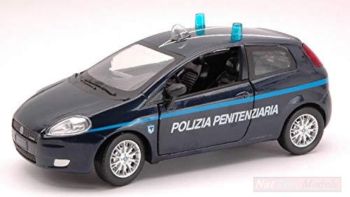 New Ray MODELLINO in Scala Compatibile con Fiat Grande Punto Polizia PENITENZIARIA 1:24 NY71153