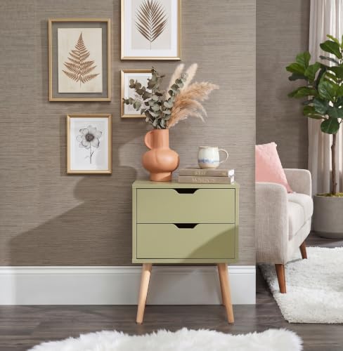 Storage Dresser End/Side Table Night Stand Furniture Unit - Small...