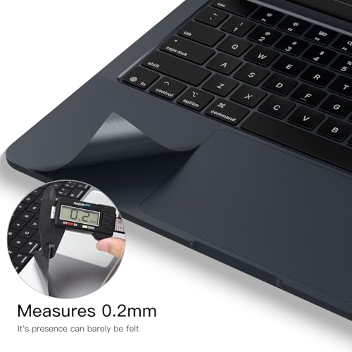 Image of CaseBuy Full Body Wrist Rest Protection (3 in 1) for MacBook Air M2 M3 M4 13.6 inch A2681 A3113 A3240 2025-2022 - Anti-Scratch Keyboard Cover for M2 M3 M4 MacBook Air 13.6 inch -