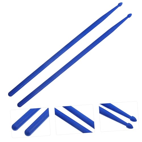 Baquetas para percusión nylon HANABASS 5A color azul 1 par miniatura 2