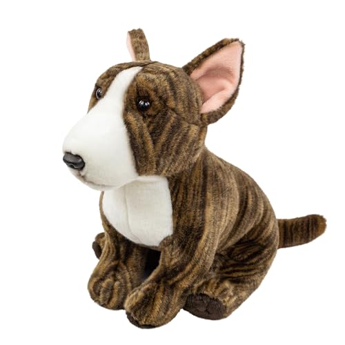 Teddys Rothenburg Englischer Bullterrier sitzend 30 cm Kuscheltier Hund Plüschterrier Plüschtier Teddys Rothenburg Englischer Bullterrier sitzend 30 cm Kuscheltier Hund Plüschterrier Plüschtier