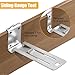 2 Pack Siding Installation Tool for 5/16 Inch Thickness Fiber Cement Sidings 1-1/4-Inch Overlap Hardie Siding Hanger Gauge Clamps for Precision Alignment