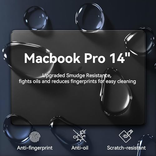 EooCoo Case for MacBook Pro 14 inch M5-M1, 100% Color-Matched, Space Black by EooCoo - Used condition - Image 9