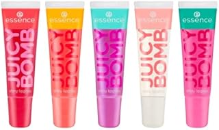 Essence - Zestaw 5 błyszczyków do ust Juicy Bomb Shiny Lipgloss - 101/102/103/104/105