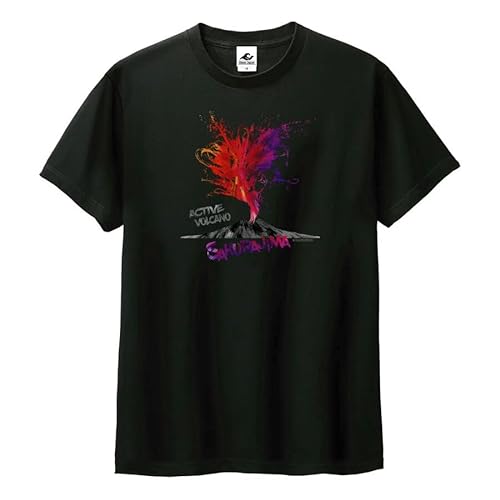 [ケイズコーポレーション] 薩摩Tシャツ 「 ACTIVE VOLCANO 」 鹿児島Tシャツ 半袖 薩摩 桜島 鹿児島 ご当地Ｔシャツ お土産 ふるさと (S)のサムネイル