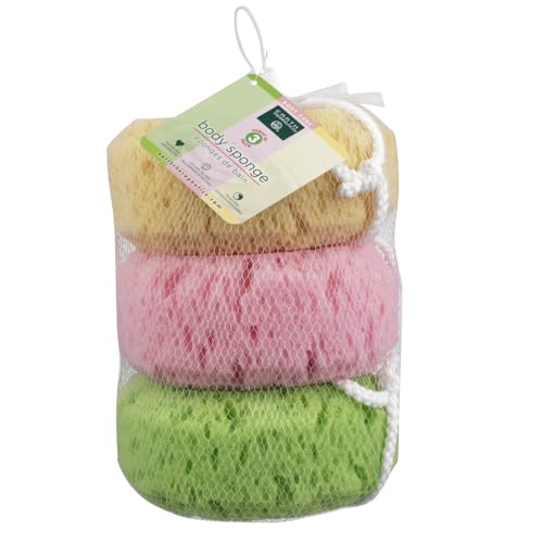 Earth Therapeutics Sponge, Basic Synthetic, 3 Count