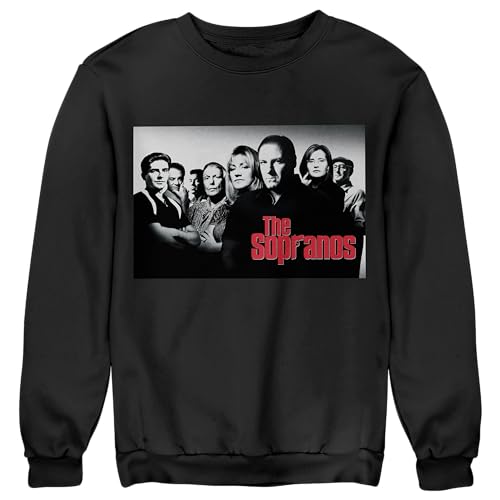 Isaac Morris Limited The Sopranos Glorified Crew Men's and Women's Long Sleeve Crewneck Sweater2