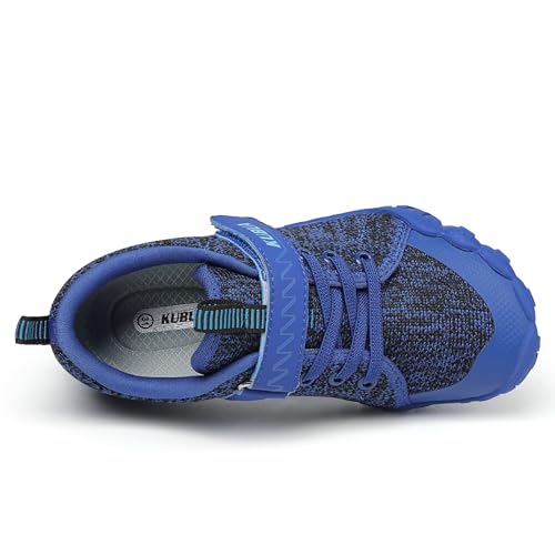 Image of KUBUA Kids Barefoot Shoes for Boys Girls Zero Drop Minimalist Sneakers | Wide Toe Box, Natural Foot Development, Lightweight, Hiking, Running, Tennis, Walking, School, Toddler, Little Kid, Big Kid