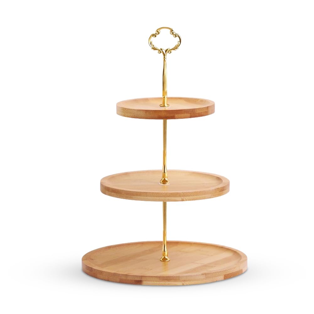Alzata Per Cupcake A 3 Ripiani, Torre Porta Dolci Per Tè, Compleanni E Feste, Design Elegante