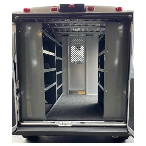 True Racks Van Shelving Package - Set of 3 Designed to fit Dodge RAM ProMaster Van Cover