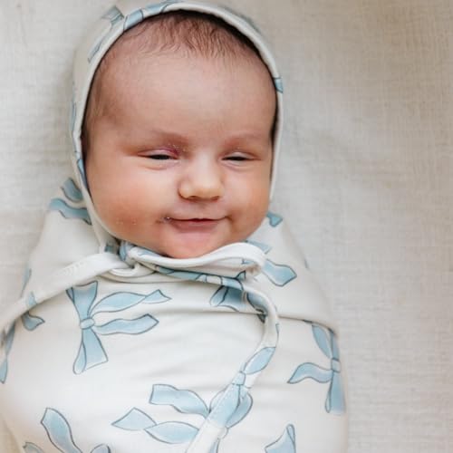 Image of Copper Pearl Swaddle Blankets for Newborns | Soft Stretchy Receiving Blankets for Boys and Girls | Large 46 x 46 Inch Baby Blankets | Lightweight and Breathable Swaddles | Daphne