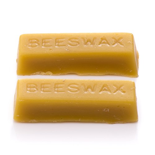 LiveMoor 2 x Beeswax blocks for Forming Didgeridoo Mouthpiece - Naturally Fragrant