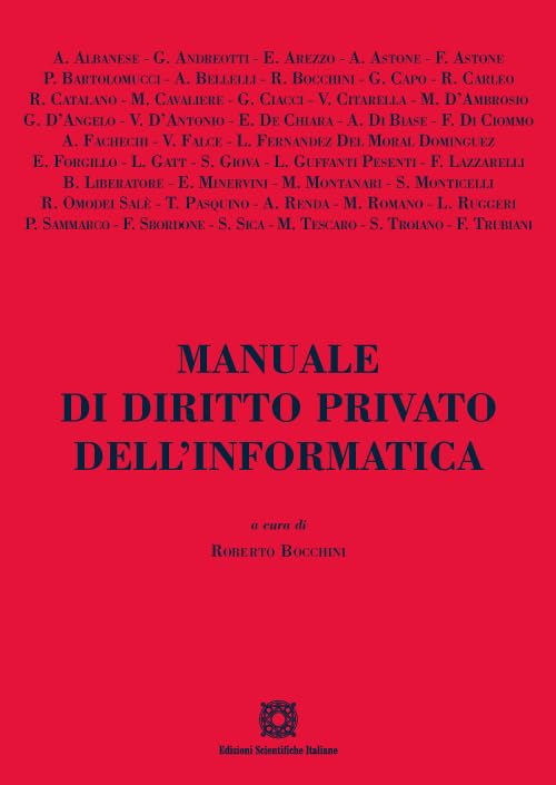  Manuale di diritto privato dell\'informatica