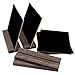 Ywengouy 1Set Wood Tabletop Chalkboard Double Sided Blackboard Message Board Children Kids Toy