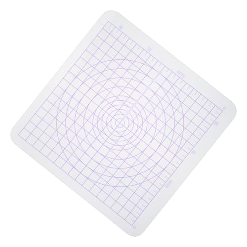 OSALADI Portable Clay Tools Square Clay Wedging Board Round Edges Non-Stick Acrylic Board for Home School and
