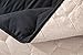 vctops Waterproof Dog Quilted Bed Cover Pet Blanket with Non-Slip Back Reversible Bedspread Sofa Couch Furniture Protector for Kids Children Dog Cat (Black,52