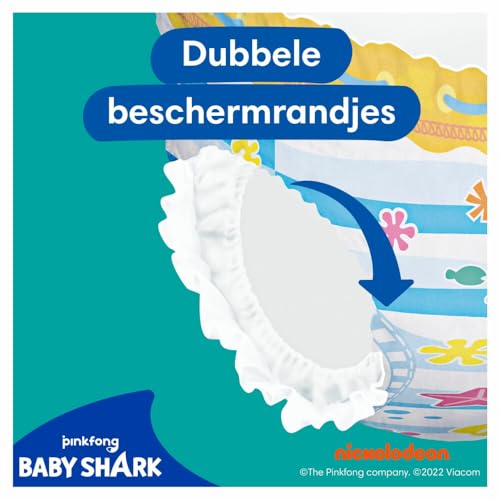 Pampers Windeln Größe 5-6, Splashers Baby Shark Limited Edition, 10 Stück, Einweg-Schwimmwindeln, für sicheren Schutz im Wasser 4