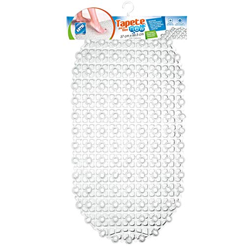 Arthi, 1499, Tapete Para Box Tapete de Banheiro Tapete New com Ventosa, cor Natural, PVC