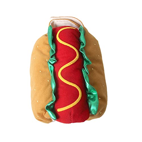 Disfraz divertido Hot Dog para mascotas XXS