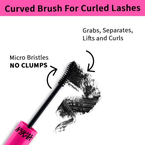 Nykaa Lash Talk Curl Power Waterproof Curling Mascara - Image 5