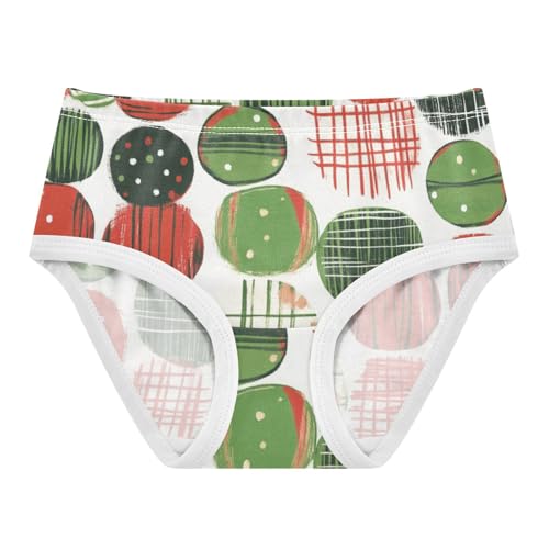 GuoChe Organic Cotton Panties Breathable Triangle Panties Organic Underpants for Toddler in Sizes 2T,3T, 4T, 5T, 6Y and 8Y