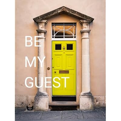 BeMyGuest XIII: A Coffee Table Guest Book for Cherished Memories.: Hardcover with 150 Blank Pages