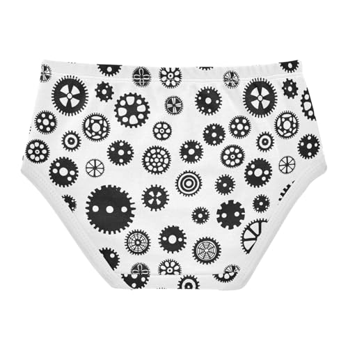 Gear Black and White Toddler Girls's Underwear 2T 23031882