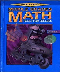 Middle Grades Math: Tools for Success Course 1 0134346823 Book Cover