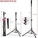 Storgem Batting Baseball tee Softball, Easy to Adjustable Height,Portable Tripod Stand Base Tee for Hitting Training Practice,with Carrying Bag (Black Red)