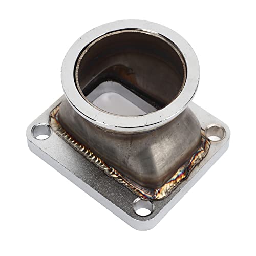 Brida V-Band de 2.5 pulgadas Wakects, adaptador T4 de acero inoxidable de alta resistencia