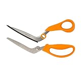 Fiskars Non-scratch Kitchen Shears (10.5 Inch), 510091-1001,Orange