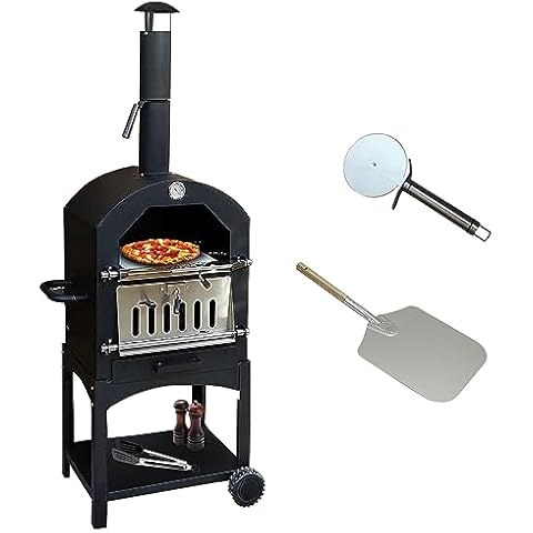 KuKoo Portable Charcoal Pizza Oven Set Cover