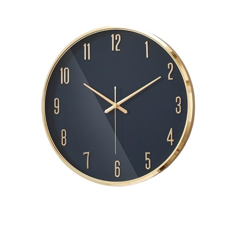 Horloge murale de salon moderne suspendue deco design pour la maison