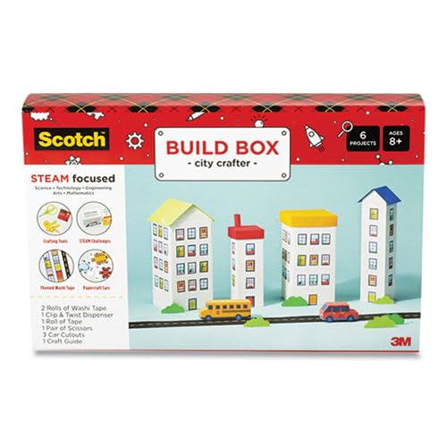 ScotchBuild Box City Crafter, STEAM Focused, 6 Projects, 70007061404