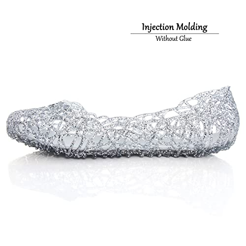Image of Dear Time Women Flat Heel Summer Beach Jelly Shoes