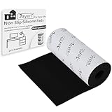 Non Slip Self Adhesive Silicone Cuttable Furniture Pads - 5x40 inch Versatile Non-Slip Silicone Pads for Variety of Objects, Appliances and Furniture