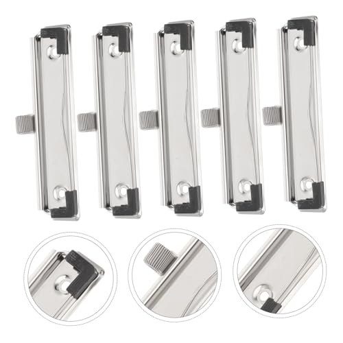 Clips de presse-papiers métalliques faciles à utiliser pour documents - 6