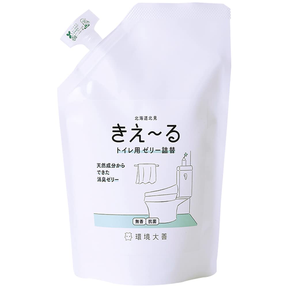 環境大善 きえ～るD トイレ用 ゼリータイプ 無香 詰替 480g