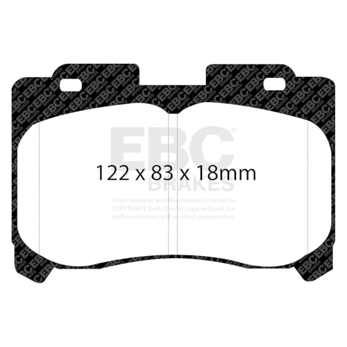 Image of EBC Brakes Redstuff 3000 Series Sport Brake Pad Set DP31004C to Fit TOYOTA,TOYOTA (AUSTRALIA AND NEW ZEALAND)