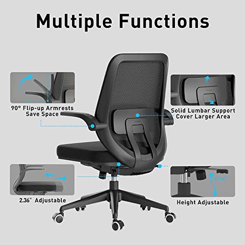 Hbada Sedia da Ufficio Ergonomica, Sedia da Lavoro...