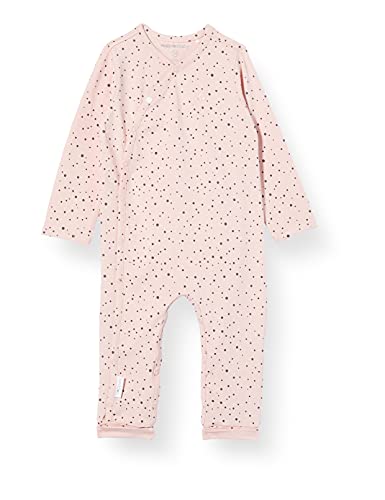 Noppies Uniseks Baby U Playsuit Jrsy Ls Noorvik śpioszki dla małych dzieci, Peach Skin - P214