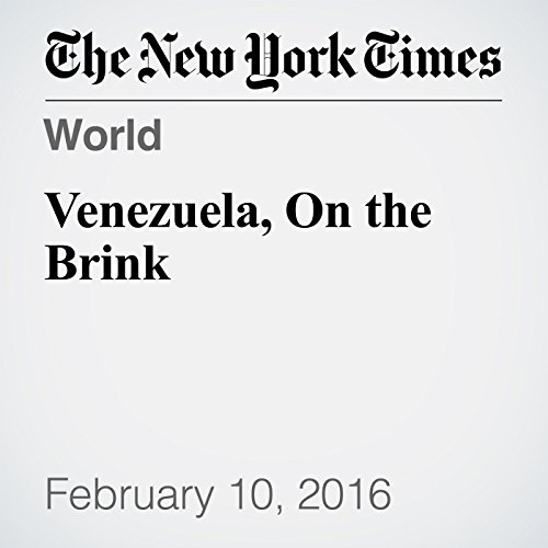 Venezuela, On the Brink cover art