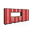 Red With Bamboo Top