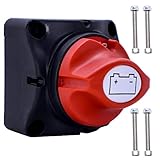 ✨ NENNLEISTUNG --- Hauptschalter 12 V kann in Systemen mit 12 - 48 V, 275 A (kontinuierlich) / 455 A (intermittierend) / 1250 A (sofort) verwendet werden.