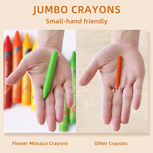 Lebze BT7.8.PALM.16 Jumbo Crayons For Toddlers thumb #6