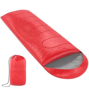 ZENO Sleeping Bag | Sleeping Bags For Adults | Waterproof & Lightweight | 3 Season Sleeping Bag | Includes Lightweight Carry Bag | Ideal For Cold & Warm Weather | Comfort Padded