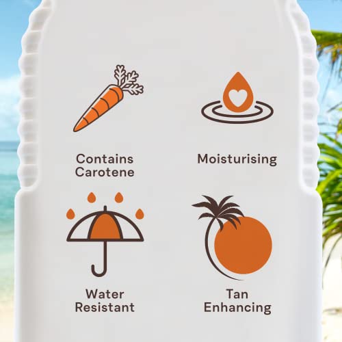 Malibu Sun Bronzing Fast Tanning Body Butter SPF 4, Tan Accelerator with Beta Carotene, Moisturising Bronzing Tanning Lotion - Image 4